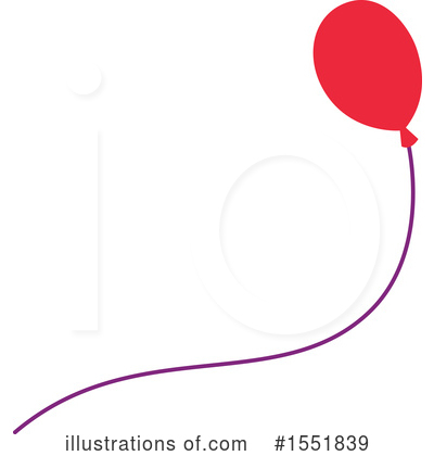 Balloons Clipart #1551839 by Cherie Reve