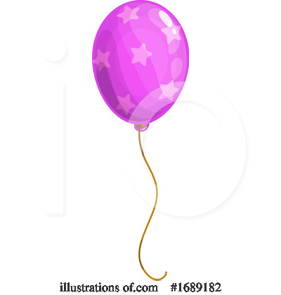 Royalty-Free (RF) Balloon Clipart Illustration by Vector Tradition SM - Stock Sample #1689182