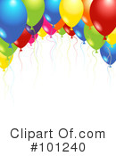 Balloons Clipart #101240 by Oligo