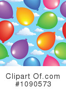 Balloons Clipart #1090573 by visekart