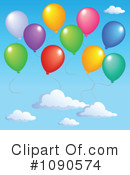 Balloons Clipart #1090574 by visekart