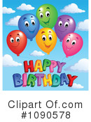 Balloons Clipart #1090578 by visekart