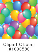 Balloons Clipart #1090580 by visekart