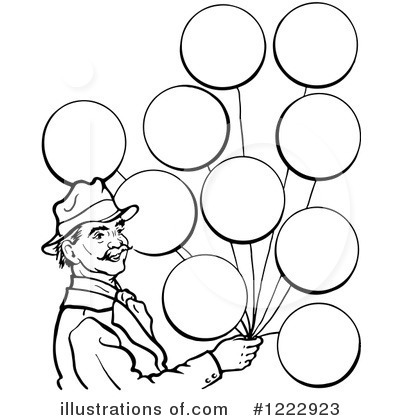 Party Balloons Clipart #1222923 by Picsburg