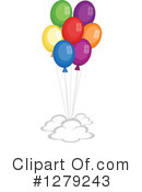 Balloons Clipart #1279243 by BNP Design Studio