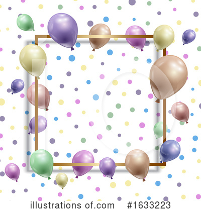 Royalty-Free (RF) Balloons Clipart Illustration by KJ Pargeter - Stock Sample #1633223