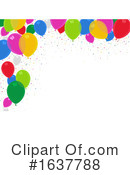 Balloons Clipart #1637788 by dero