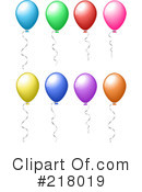 Balloons Clipart #218019 by KJ Pargeter