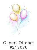 Balloons Clipart #219078 by BNP Design Studio