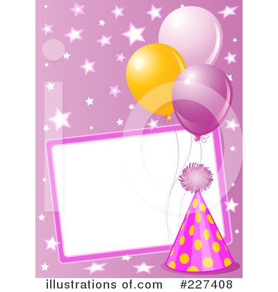 Royalty-Free (RF) Balloons Clipart Illustration by Pushkin - Stock Sample #227408