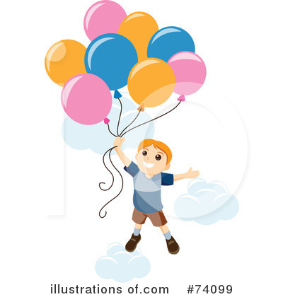 Royalty-Free (RF) Balloons Clipart Illustration by BNP Design Studio - Stock Sample #74099