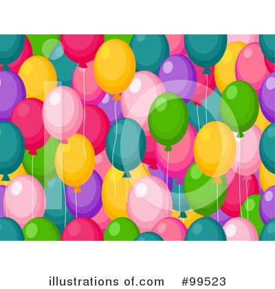 Party Balloon Clipart #99523 by BNP Design Studio