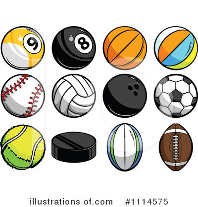 Rugby Clipart #1114575 by Chromaco