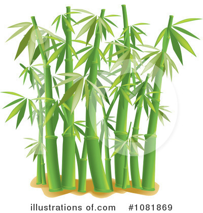 Royalty-Free (RF) Bamboo Clipart Illustration by Pams Clipart - Stock Sample #1081869