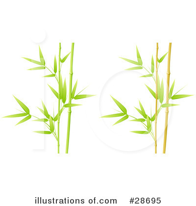 Royalty-Free (RF) Bamboo Clipart Illustration by beboy - Stock Sample #28695