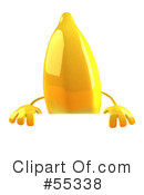 Banana Character Clipart #55338 by Julos