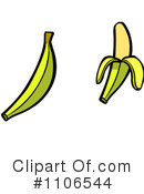 Banana Clipart #1106544 by Cartoon Solutions