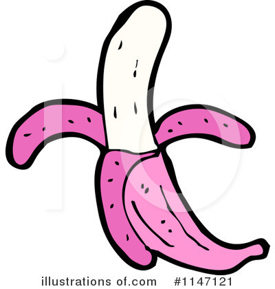 Royalty-Free (RF) Banana Clipart Illustration by lineartestpilot - Stock Sample #1147121