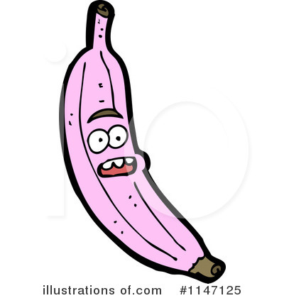 Royalty-Free (RF) Banana Clipart Illustration by lineartestpilot - Stock Sample #1147125