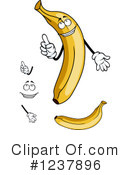 Banana Clipart #1237896 by Vector Tradition SM