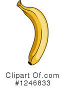 Banana Clipart #1246833 by Vector Tradition SM