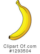 Banana Clipart #1293504 by Vector Tradition SM