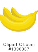 Banana Clipart #1390337 by Vector Tradition SM