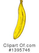 Banana Clipart #1395746 by Vector Tradition SM