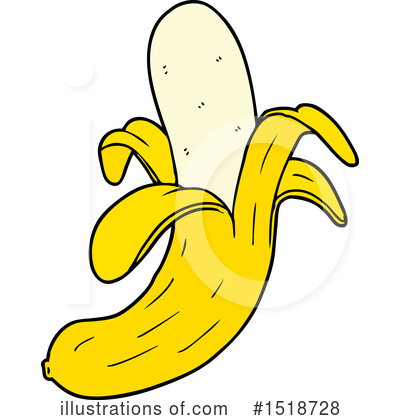 Royalty-Free (RF) Banana Clipart Illustration by lineartestpilot - Stock Sample #1518728