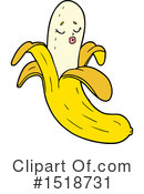 Banana Clipart #1518731 by lineartestpilot