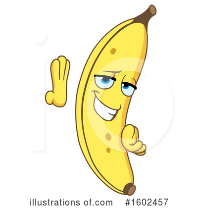 Royalty-Free (RF) Banana Clipart Illustration by yayayoyo - Stock Sample #1602457