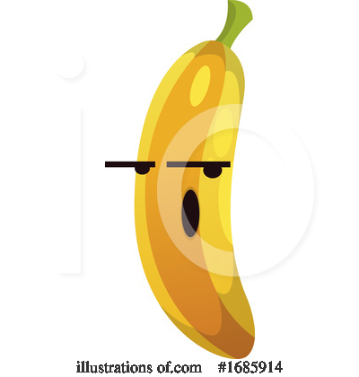 Banana Clipart #1685914 by Morphart Creations