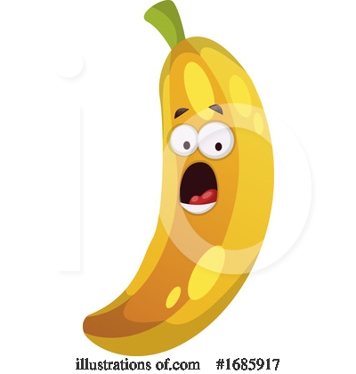Banana Clipart #1685917 by Morphart Creations