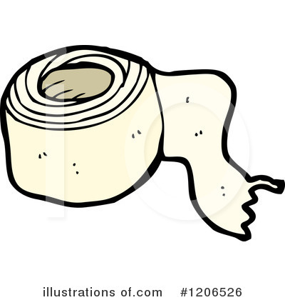 Royalty-Free (RF) Bandage Clipart Illustration by lineartestpilot - Stock Sample #1206526