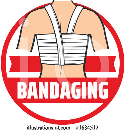 Royalty-Free (RF) Bandaging Clipart Illustration by Vector Tradition SM - Stock Sample #1684512
