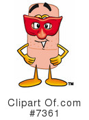 Bandaid Clipart #7361 by Mascot Junction
