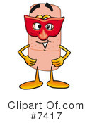Bandaid Clipart #7417 by Mascot Junction