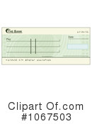 Bank Check Clipart #1067503 by AtStockIllustration