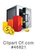 Bank Safe Clipart #46821 by beboy