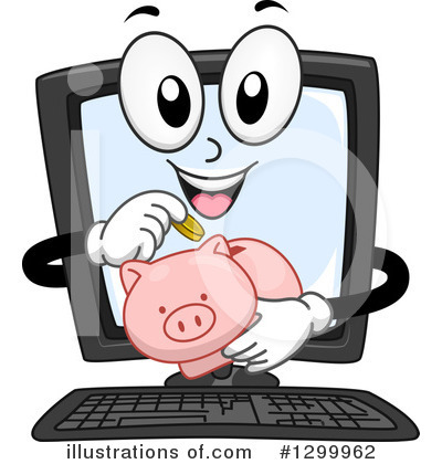 Piggy Bank Clipart #1299962 by BNP Design Studio