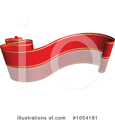 Royalty-Free (RF) Banner Clipart Illustration by dero - Stock Sample #1054181