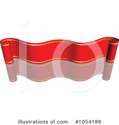 Royalty-Free (RF) Banner Clipart Illustration by dero - Stock Sample #1054186
