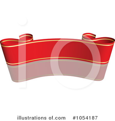 Royalty-Free (RF) Banner Clipart Illustration by dero - Stock Sample #1054187
