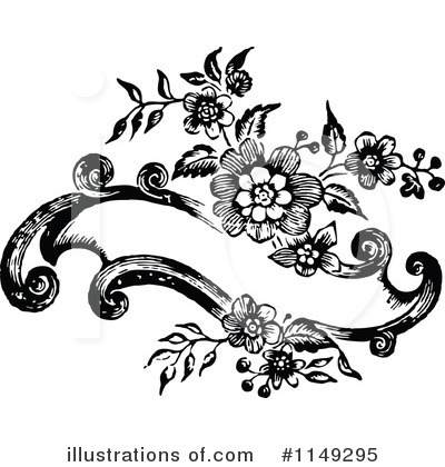 Floral Clipart #1149295 by Prawny Vintage