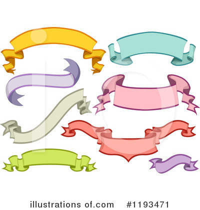 Ribbon Banner Clipart #1193471 by BNP Design Studio