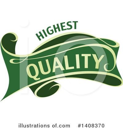 Royalty-Free (RF) Banner Clipart Illustration by dero - Stock Sample #1408370