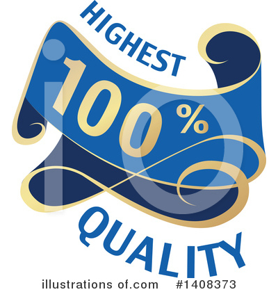 Royalty-Free (RF) Banner Clipart Illustration by dero - Stock Sample #1408373