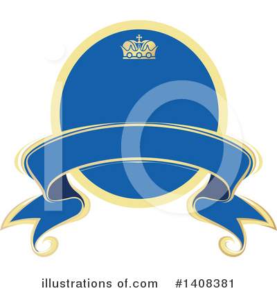 Royalty-Free (RF) Banner Clipart Illustration by dero - Stock Sample #1408381