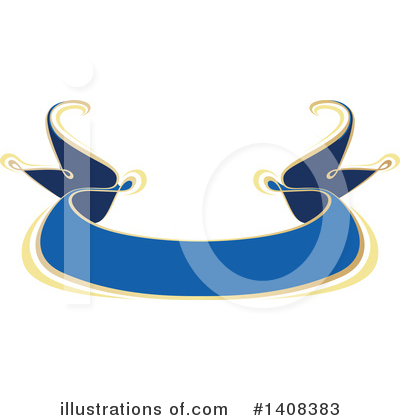 Royalty-Free (RF) Banner Clipart Illustration by dero - Stock Sample #1408383