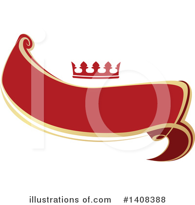 Royalty-Free (RF) Banner Clipart Illustration by dero - Stock Sample #1408388